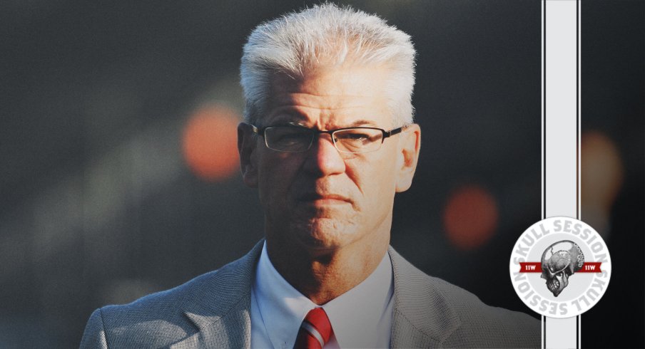 Kerry Coombs is all dressed up in today's skull session.