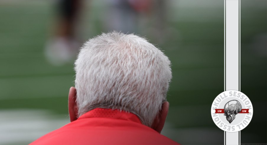 Kerry Coombs in today's skull session.