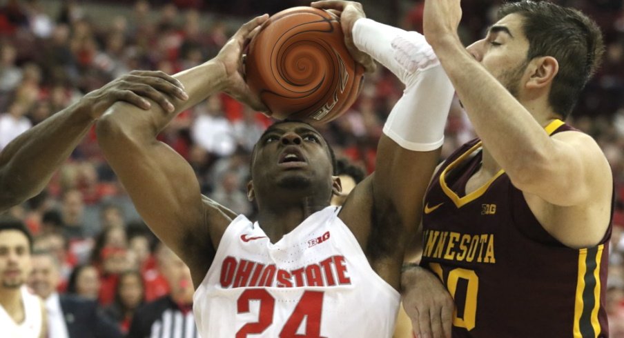 Ohio State men's basketball player Andre Wesson