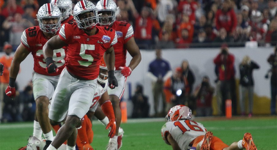 Ohio State linebacker Baron Browning