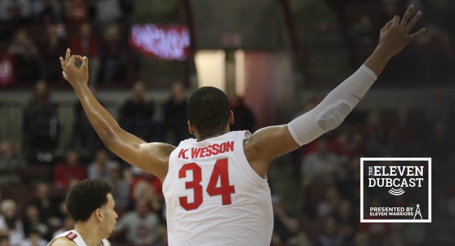 Ohio State men's basketball player Kaleb Wesson