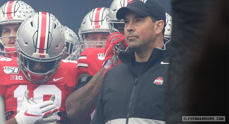 Ohio State head coach Ryan Day