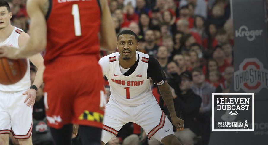Ohio State's Luther Muhammad against Maryland