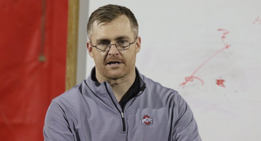 Ohio State Special Teams Coordinator and Defensive Backs coach Matt Barnes took hundreds of Ohio High School coaches through the team's approach to playing zone defense at a recent clinic.