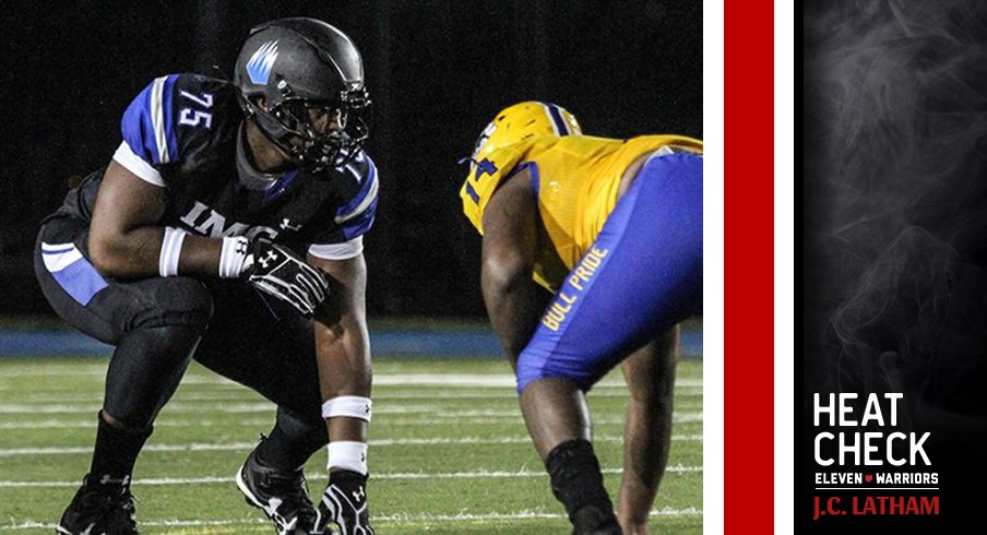 J.C. Latham will decide between Ohio State and LSU.