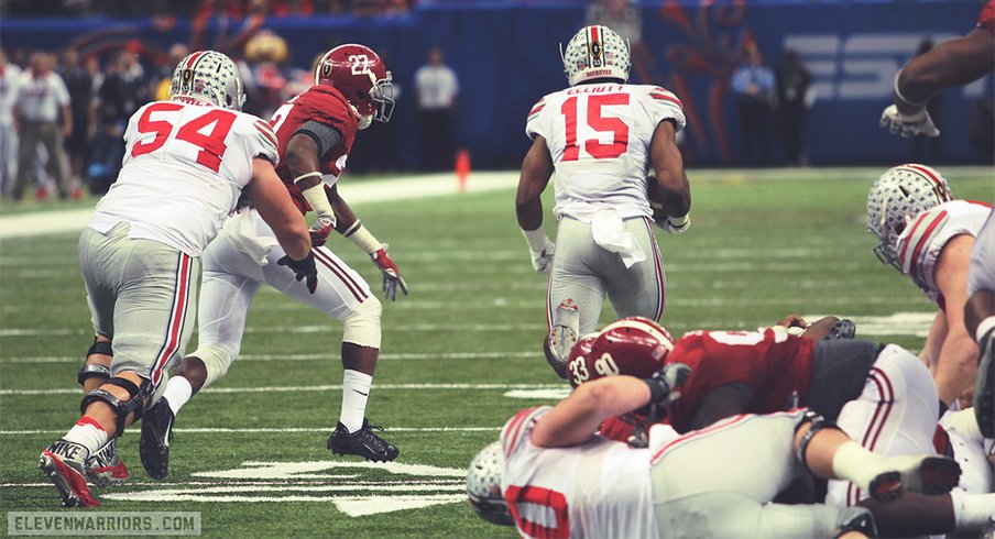 Former Ohio State running back Ezekiel Elliot 