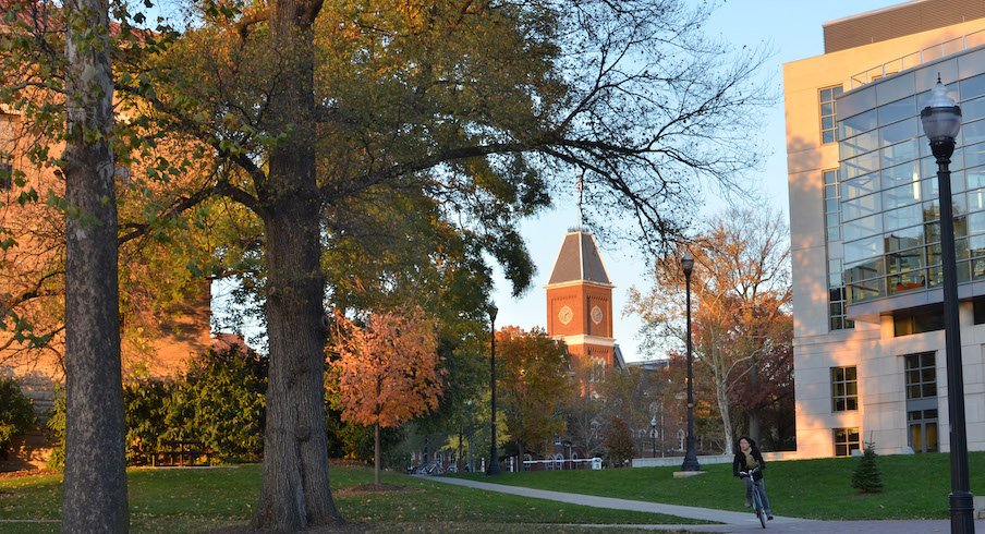 University Hall and Thompson Library