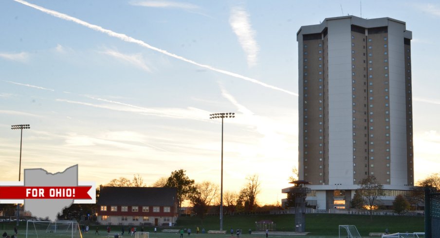 Lincoln Tower shines in the distance.