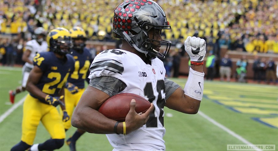 Former Ohio State quarterback J.T. Barrett