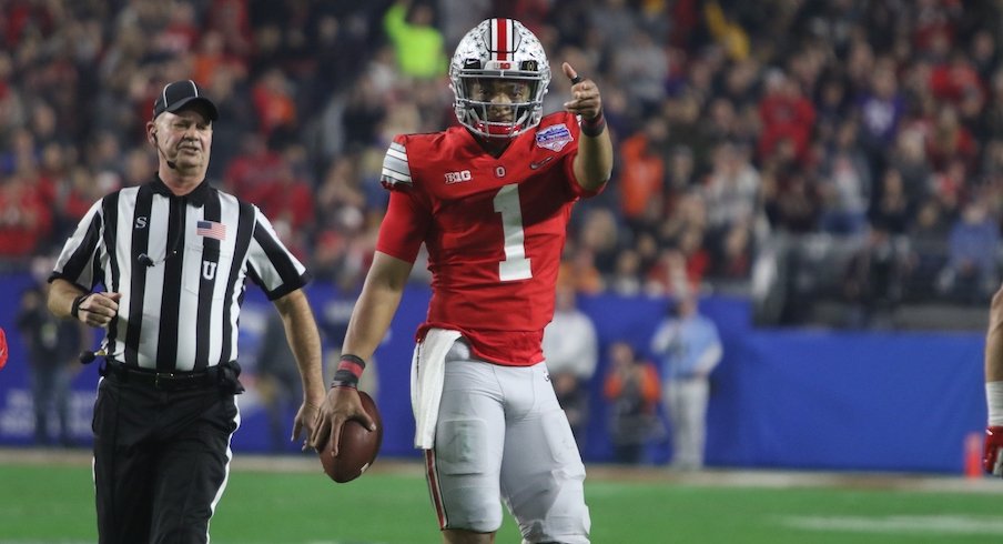 Justin Fields has 'unfinished business' at Ohio State