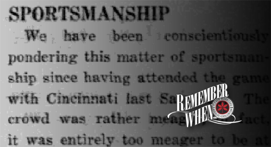The view of sportsmanship published in The Lantern in 1931.
