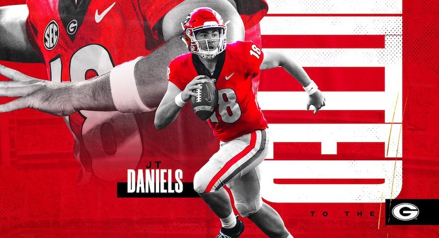 JT Daniels is heading to Georgia.