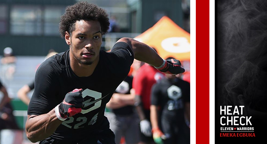 Five-star wideout Emeka Egbuka remains the top priority for Brian Hartline.