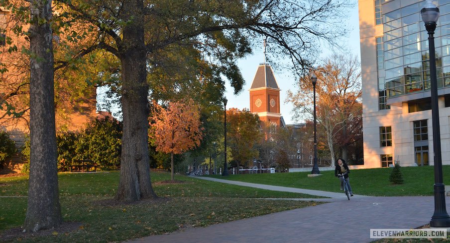 University Hall and Thompson Library