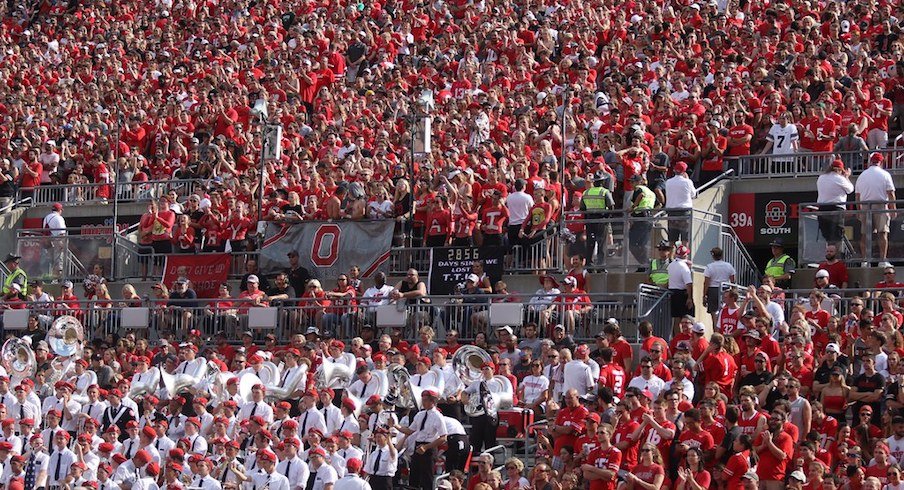 Fans are still eager to watch the buckeyes.