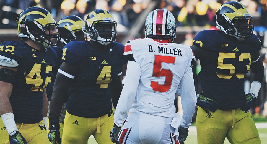 Braxton Miller scored five touchdowns in an instant classic.