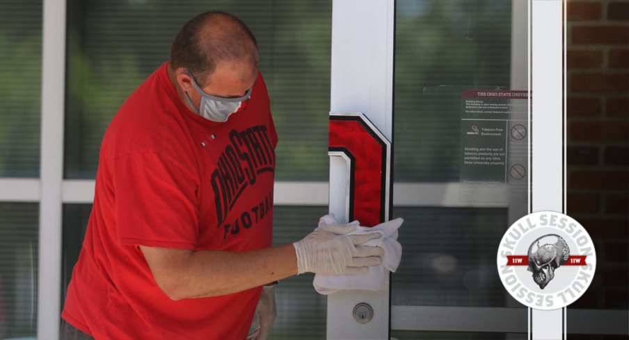 We're cleaning the doors in today's skull session.