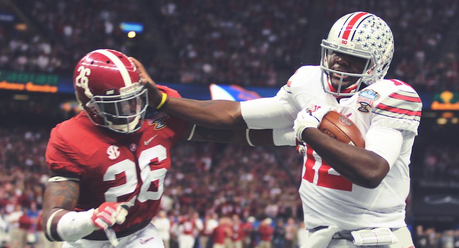 Cardale Jones vs. Alabama in the 2014 CFP