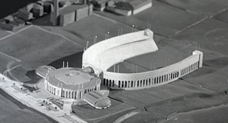 Proposed annex to Ohio Stadium from 1944.