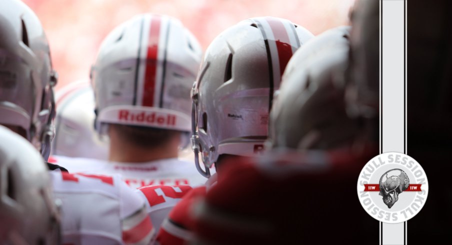 The Buckeyes are in the tunnel in today's skull session.