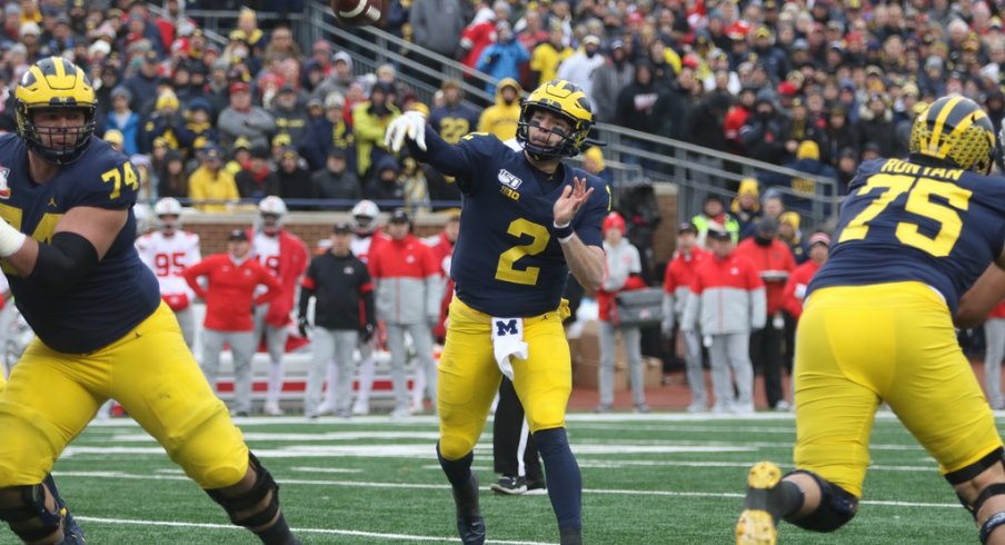 Michigan's offense failed to meet expectations last season under new coordinator Josh Gattis and quarterback Shea Patterson.