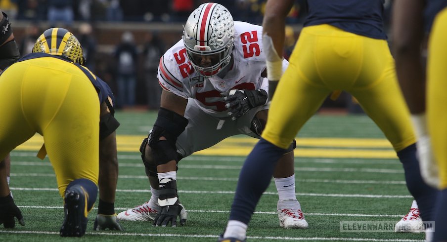 Wyatt Davis vs. Michigan in 2019