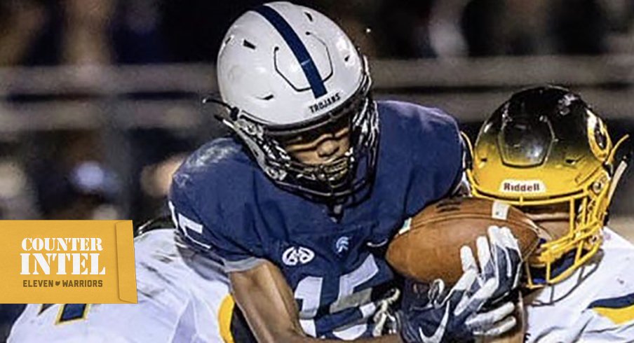 Three-star wideout Andrel Anthony sided with the Wolverines over the Spartans.