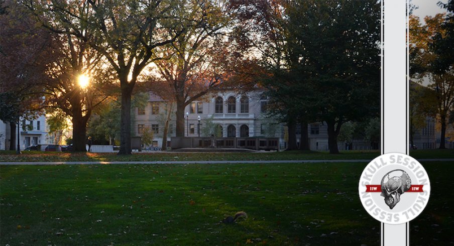 Campus is alive in today's skull session.