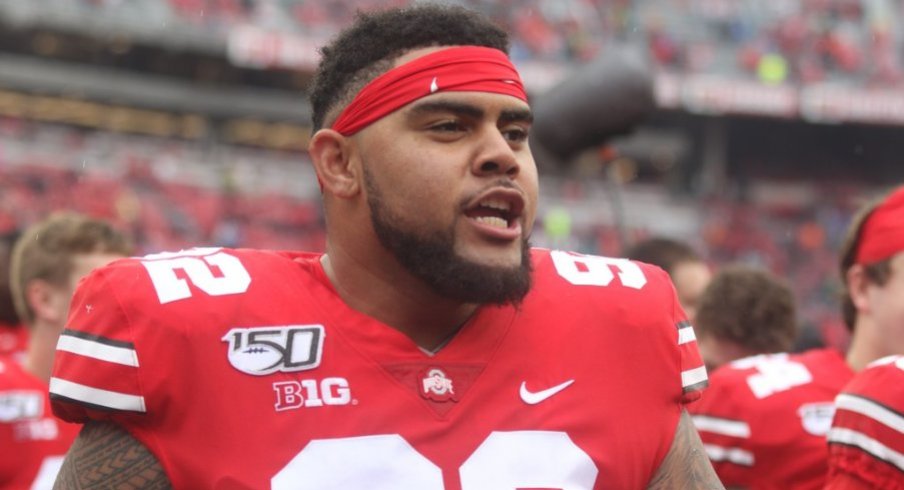 Haskell Garrett, Ohio State defensive tackle, was injured in an overnight shooting just off campus. 