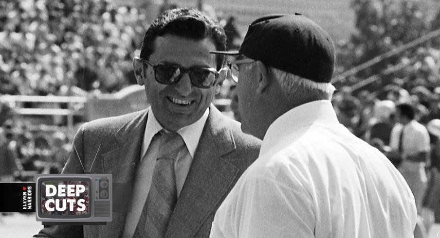 Woody Hayes and Joe Paterno 