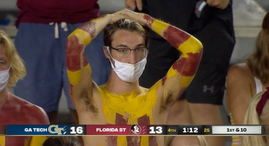 Florida State's surrender cobras were out in full force.