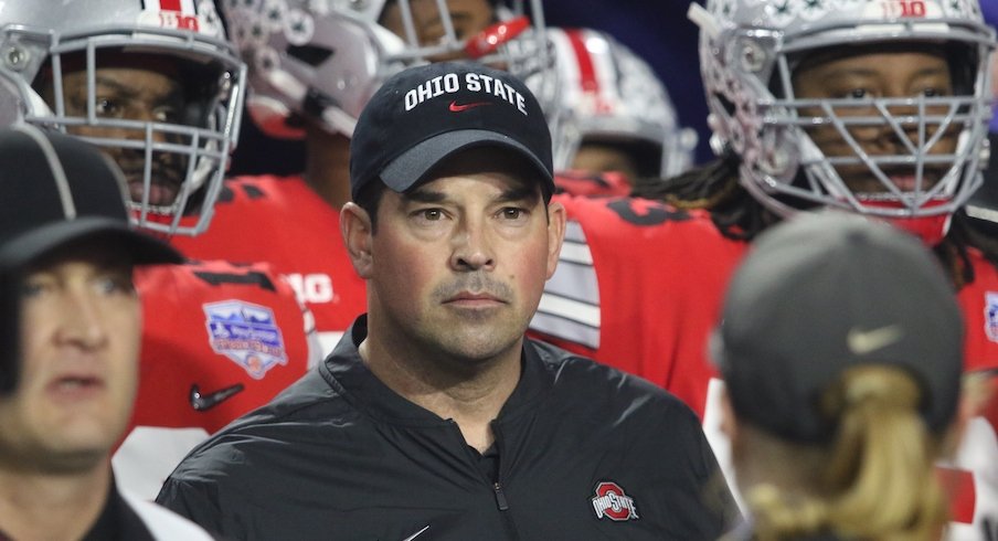 Ryan Day before the 2019 Fiesta Bowl