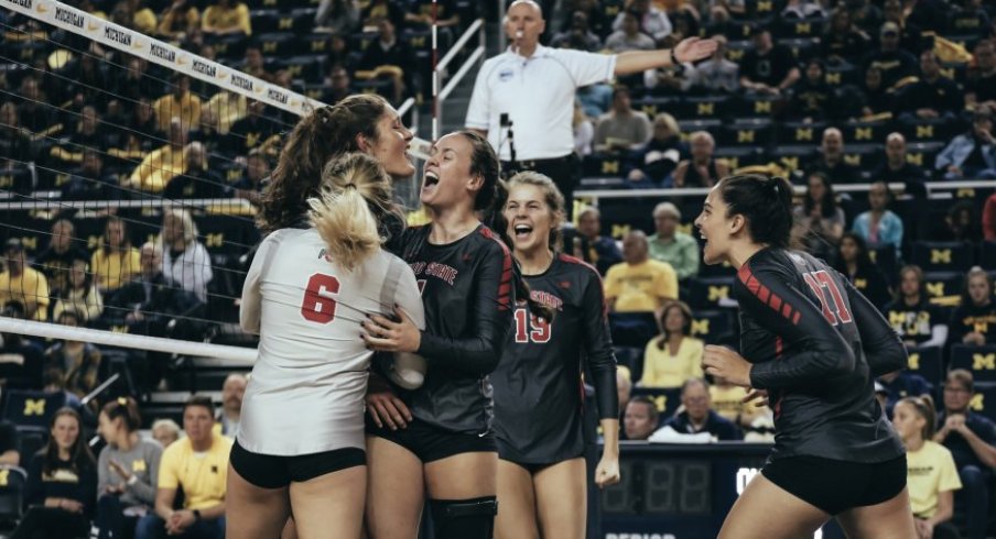 Ohio State women's volleyball will move to a spring schedule. 