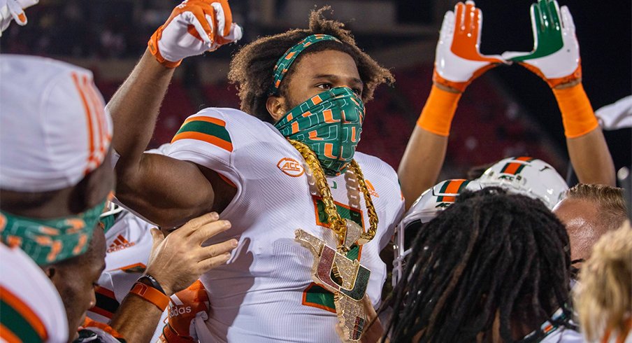 Miami went to Louisville and took down the Cardinals in the game of the week.
