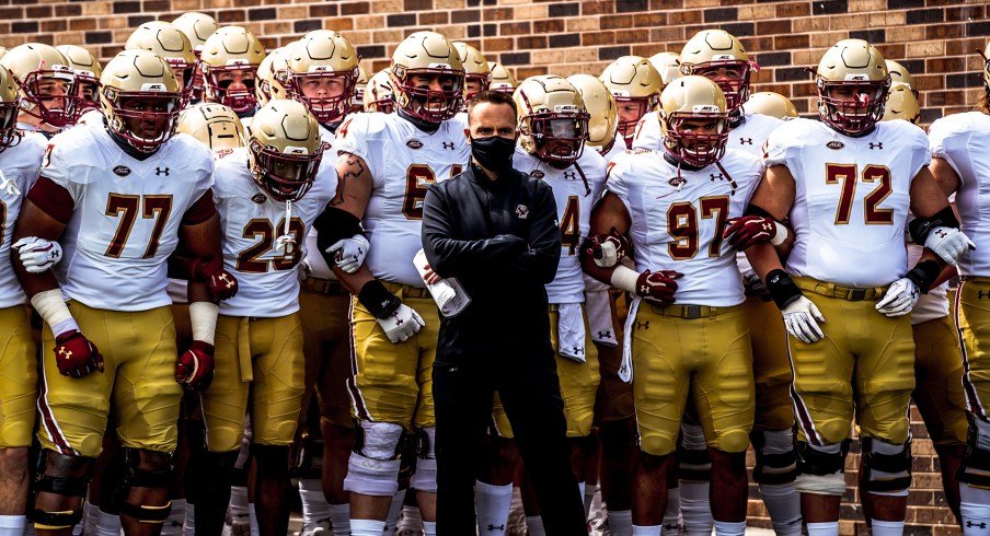 In his debut as a collegiate head coach, Jeff Hafley's BC Eagles thumped Duke. 