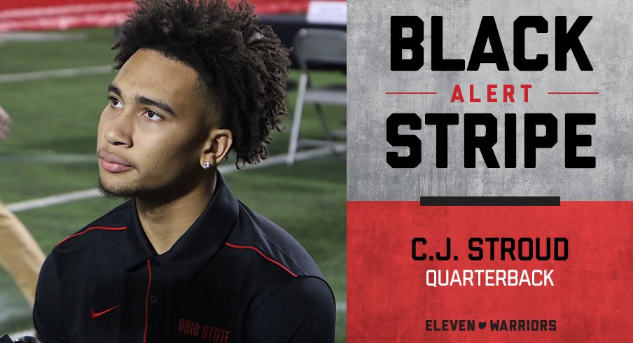 CJ Stroud loses black stripe.