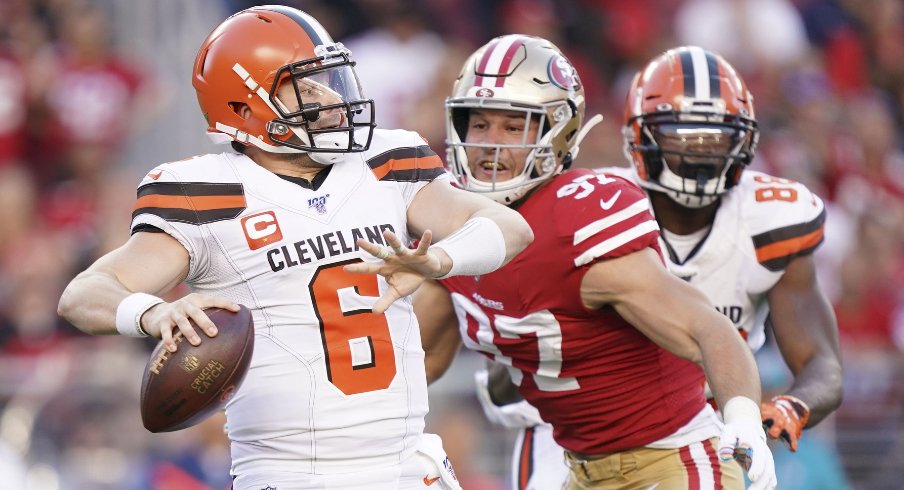 Nick Bosa and Baker Mayfield