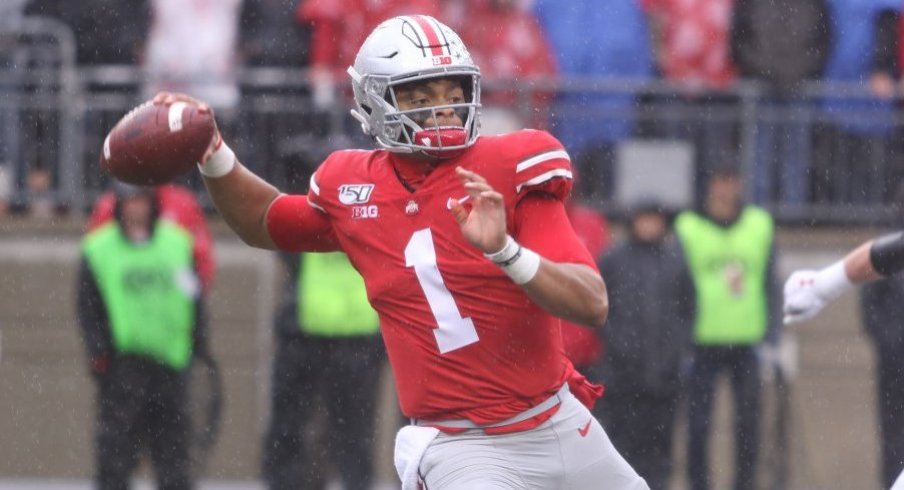 Justin Fields is primed to flex on Ohio State's record book despite the shortened season.