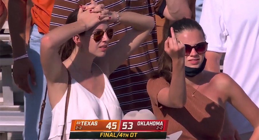 It was a classic Red River showdown in Dallas.