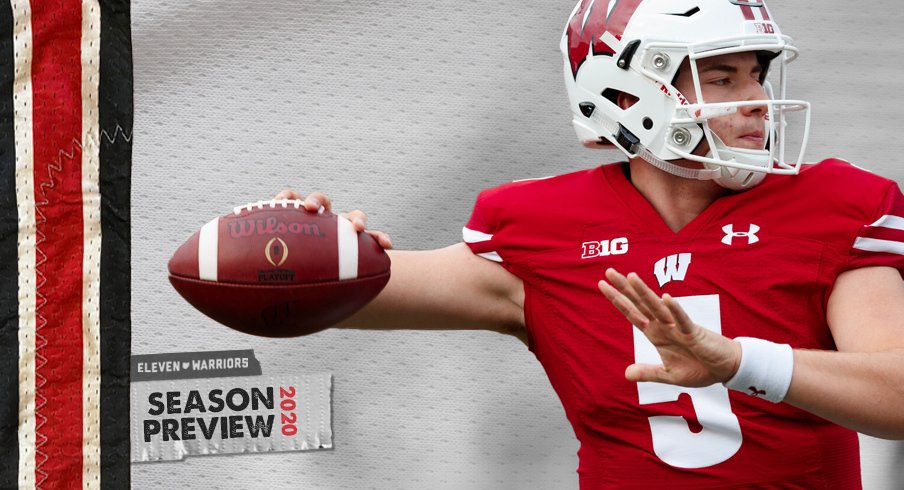 Graham Mertz is set to take over for the Badgers. 