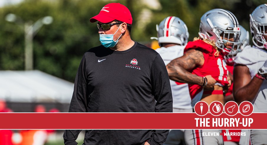 Ryan Day at Ohio State Practice
