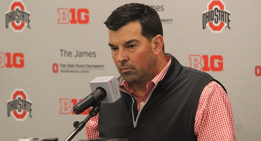 Ryan Day talks on the radio.