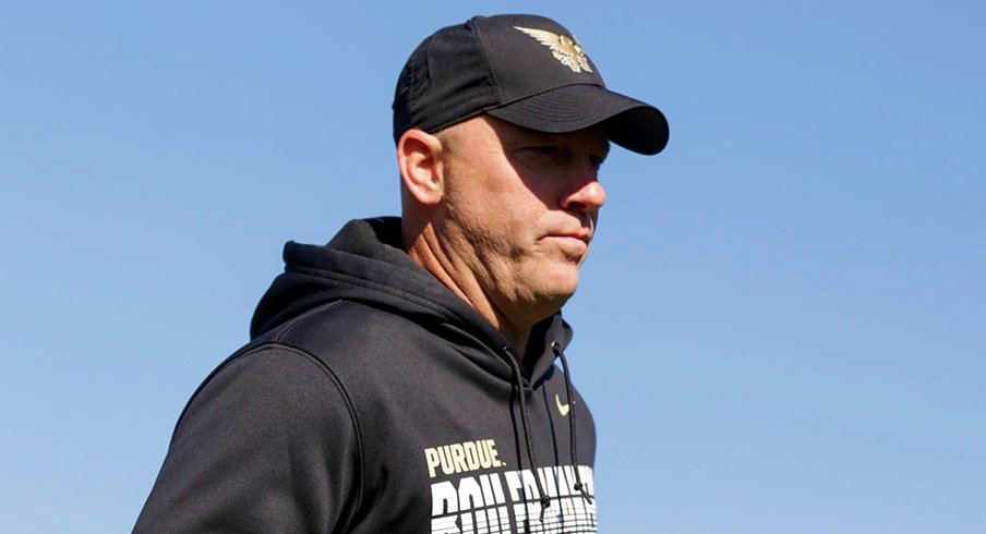 Purdue head coach Jeff Brohm