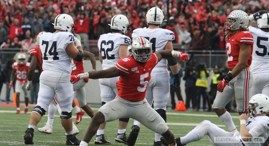 Baron Browning celebrating