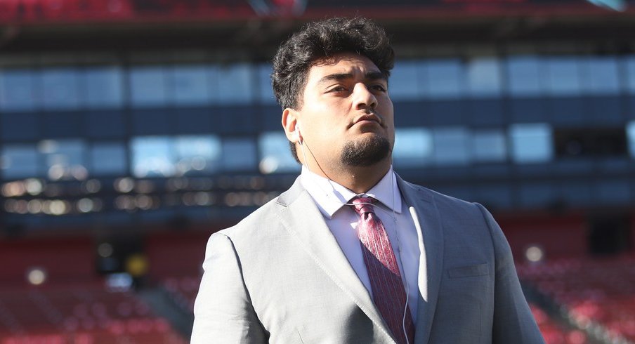 Ohio State defensive lineman Tommy Togiai