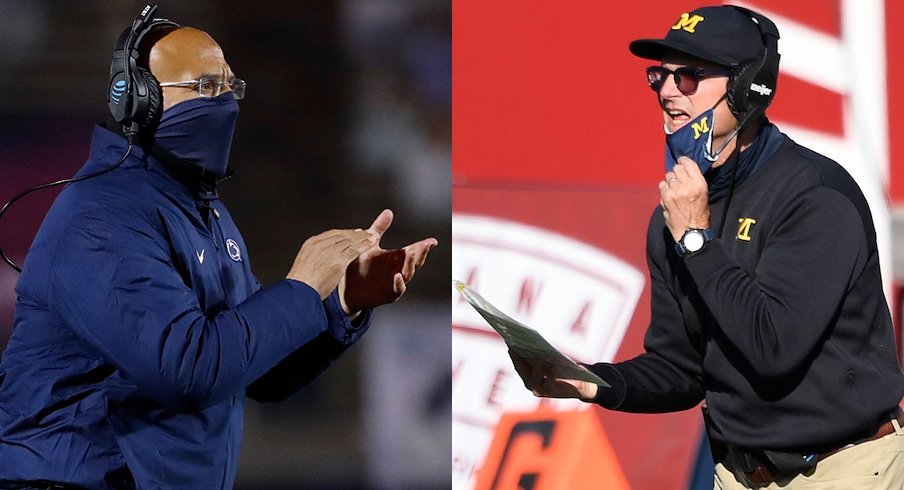 James Franklin and Jim Harbaugh.