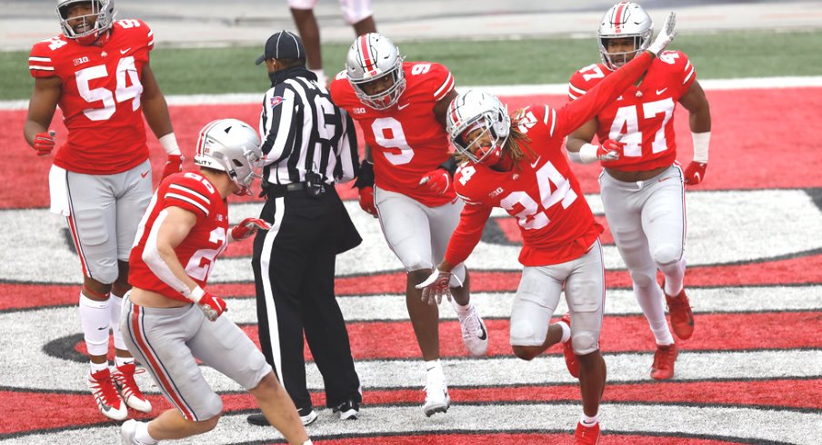 Ohio State Buckeyes celebrate