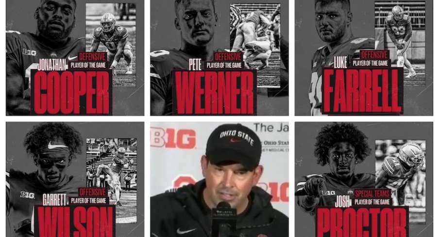 Ohio State players of the week vs. indiana 2020