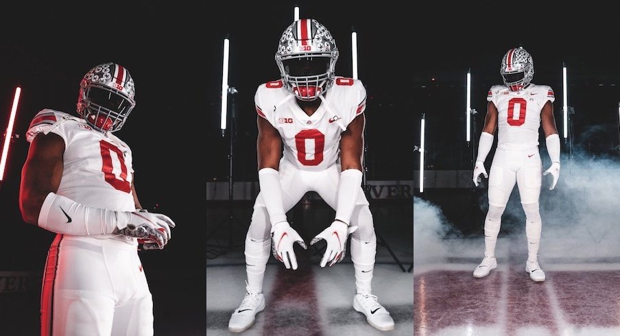 Ohio State Offers First Look at All-White Uniforms the Football Team