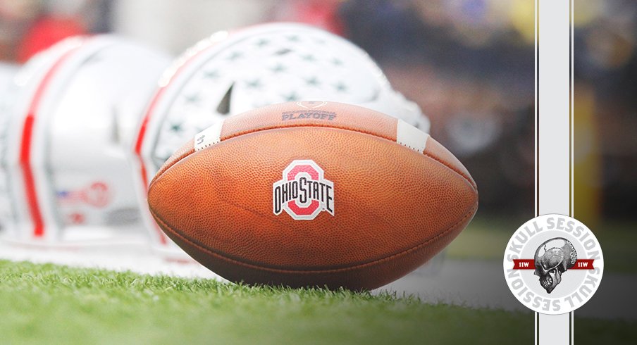 There's a game ball in today's skull session.